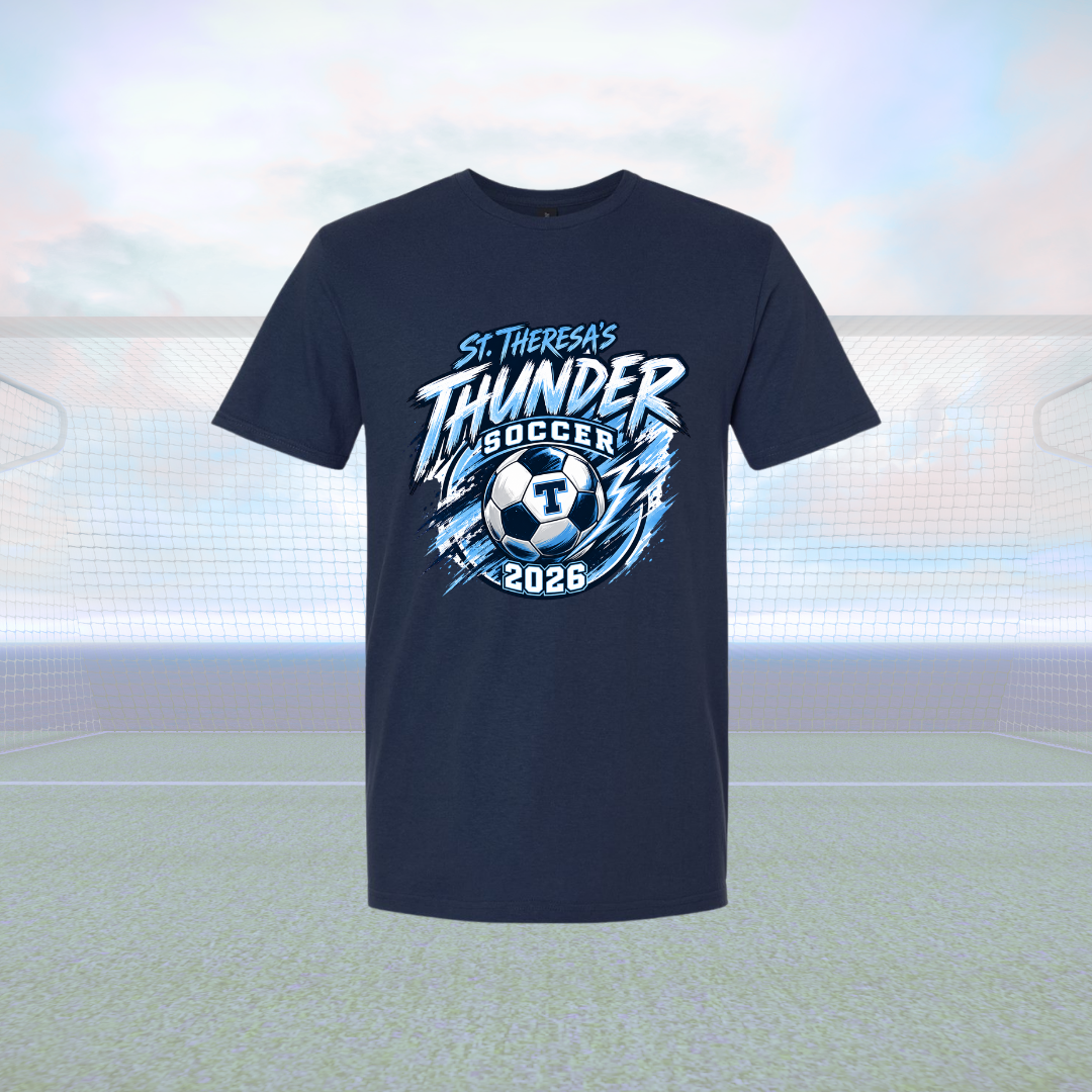 St T's Soccer Tee - Ball
