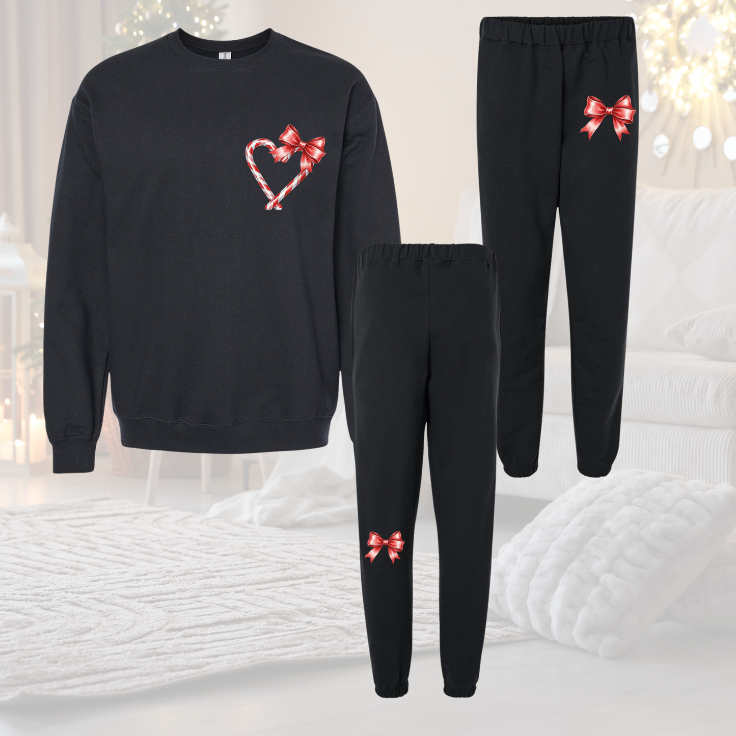 Candy Cane Holiday Set