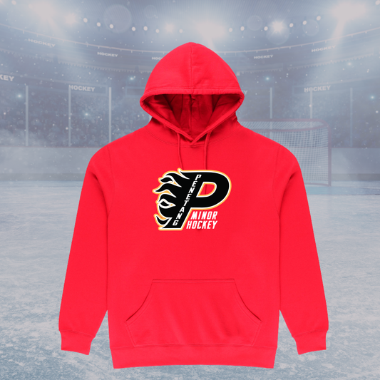 Flames Adult Hoodie