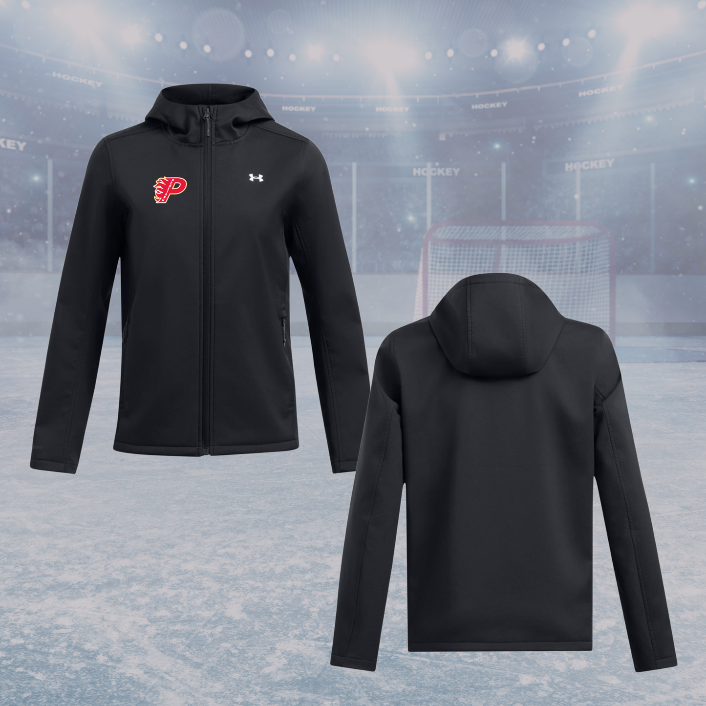 Flames Under Armour Hockey Shell Jacket
