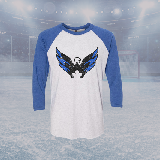Capitals Raglan Tee