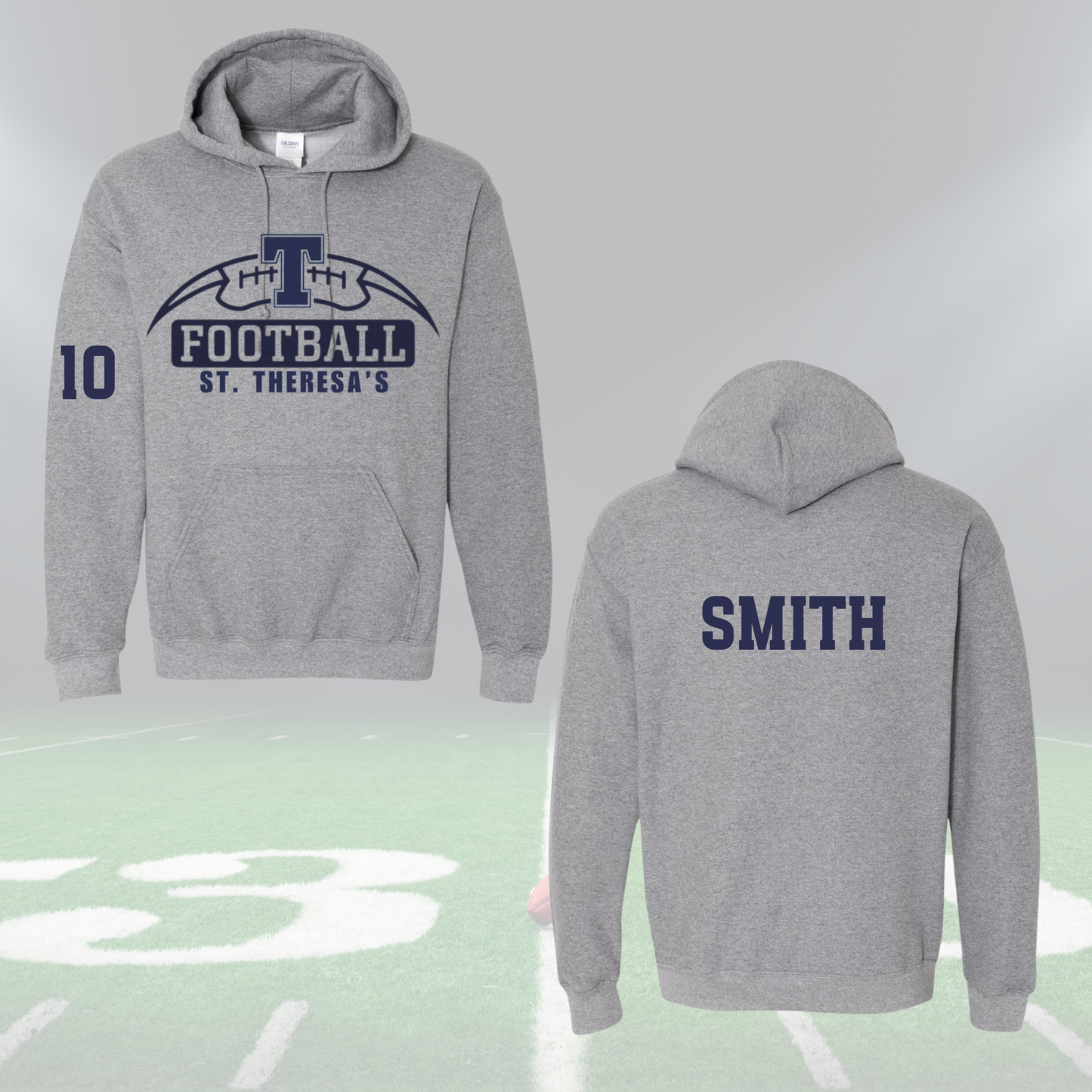 St T's Football Hoodie