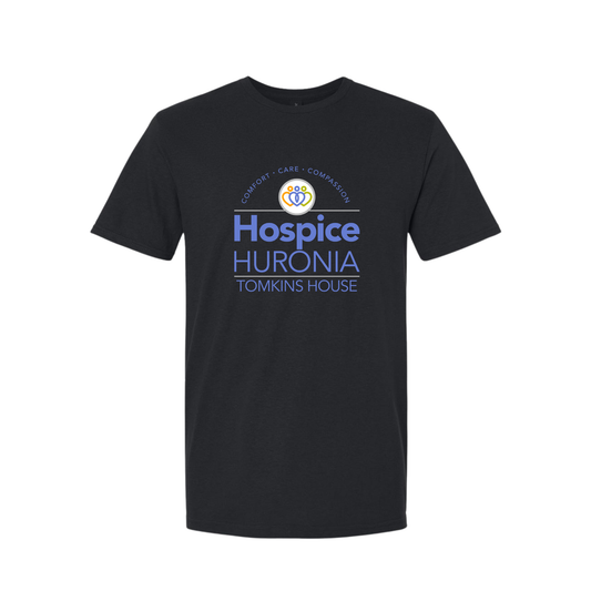 Hospice Huronia T-Shirt - Unisex Fit - Large Centre Logo