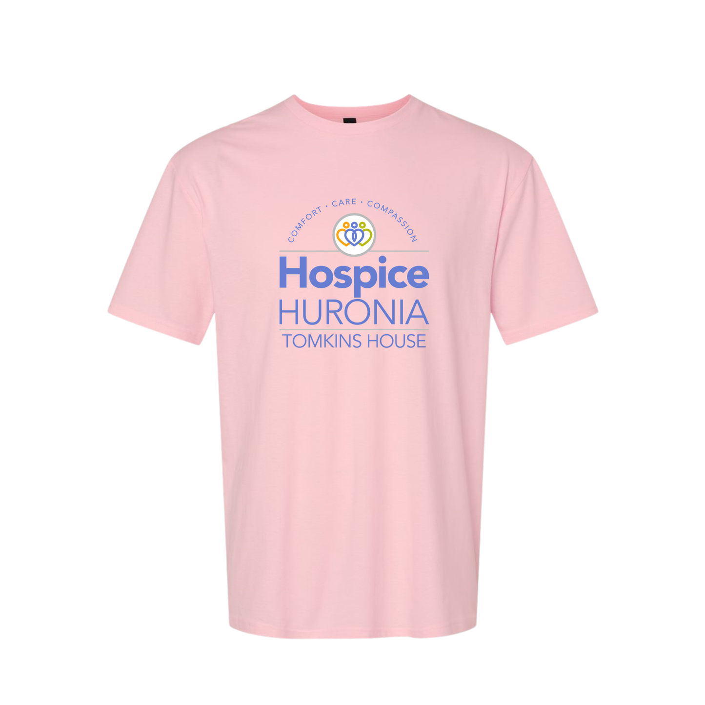 Hospice Huronia T-Shirt - Unisex Fit - Large Centre Logo