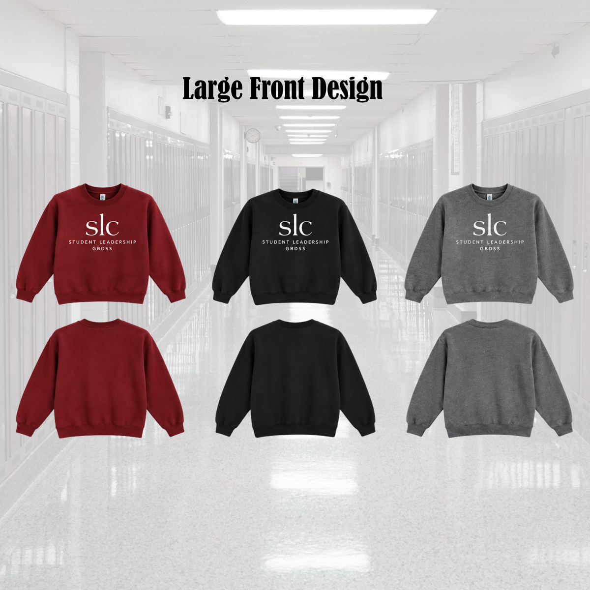 GBDSS Student Leadership Crew Neck Sweater