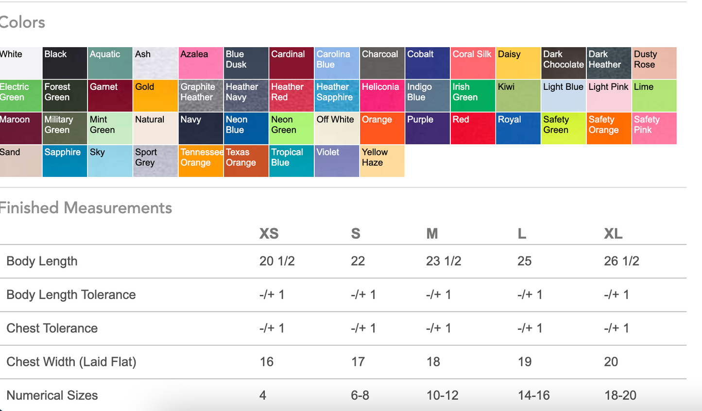 Gildan Youth Heavy Cotton T Shirt