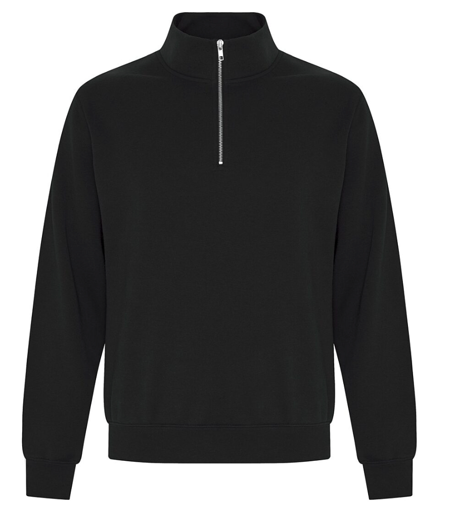 ATC 1/4 Zip: Black