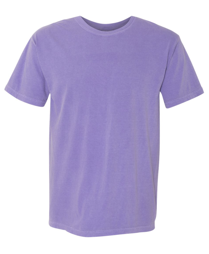 Comfort Colors Tee: Violet