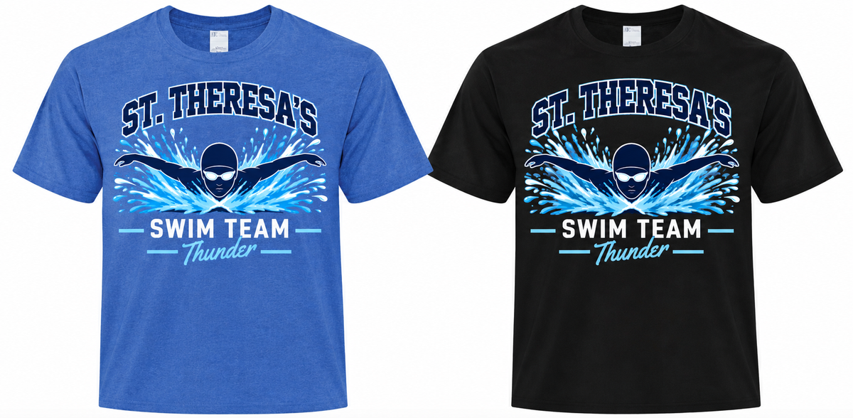 St. T's Swim Tee - Swimmer