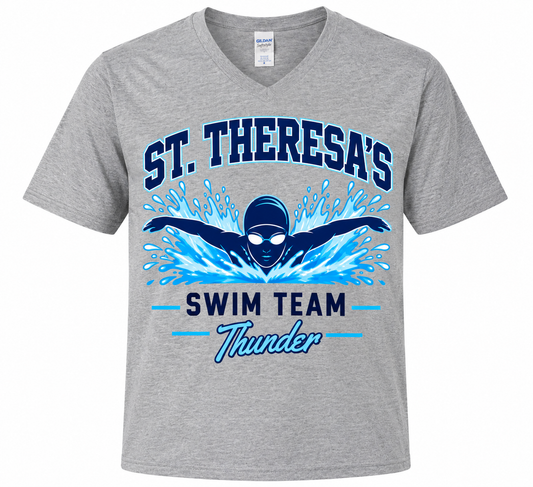St. T's Swim V Neck - Swimmer