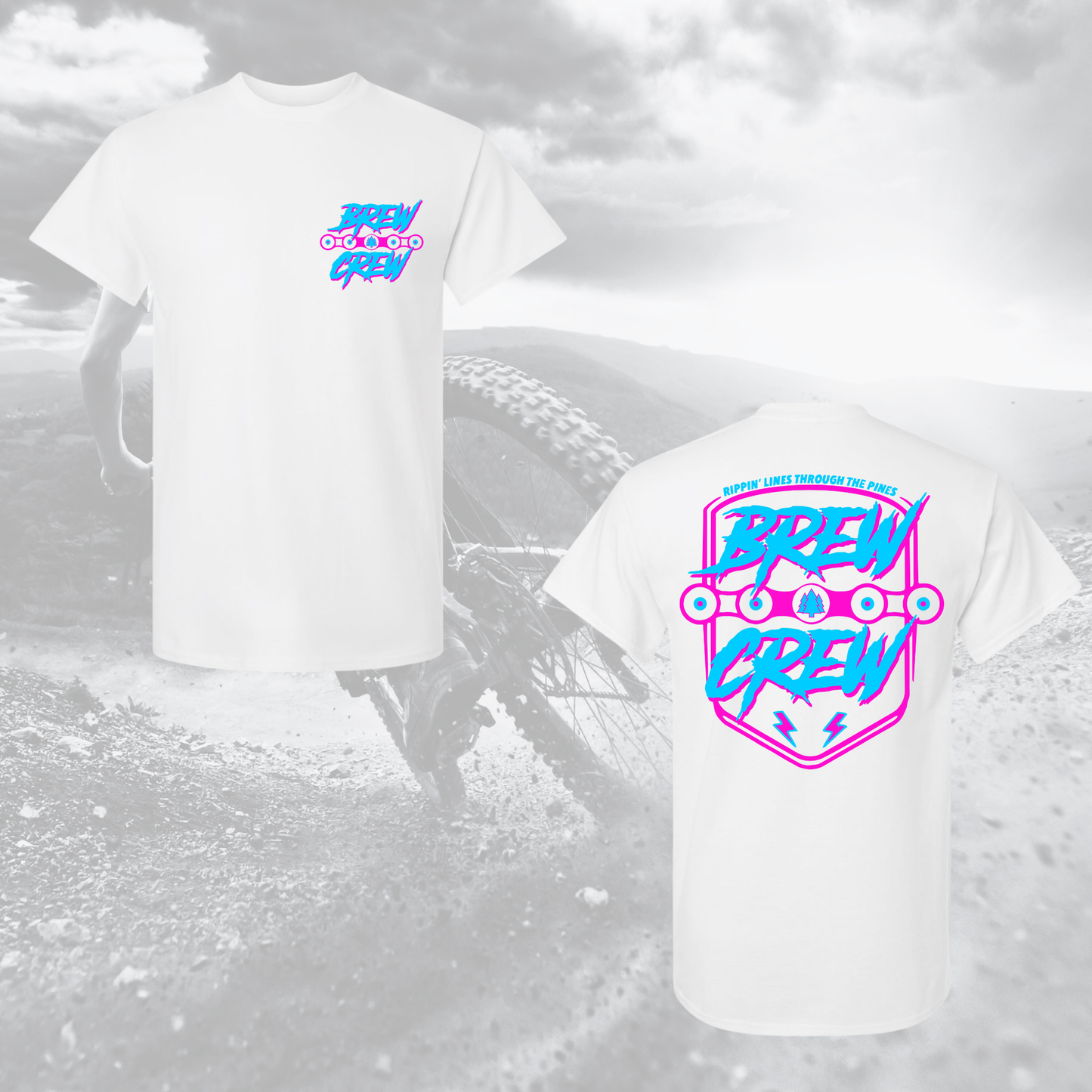 BREW CREW: Pink /Blue