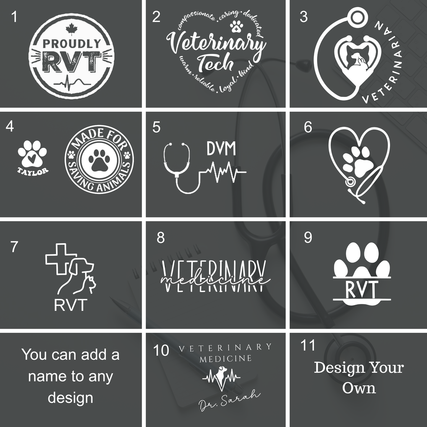 GA: T- shirt -Veterinary