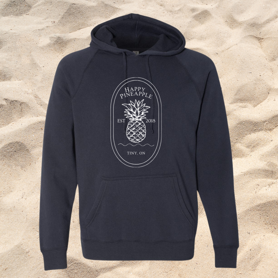 Happy Pineapple Hoodie - Large Design