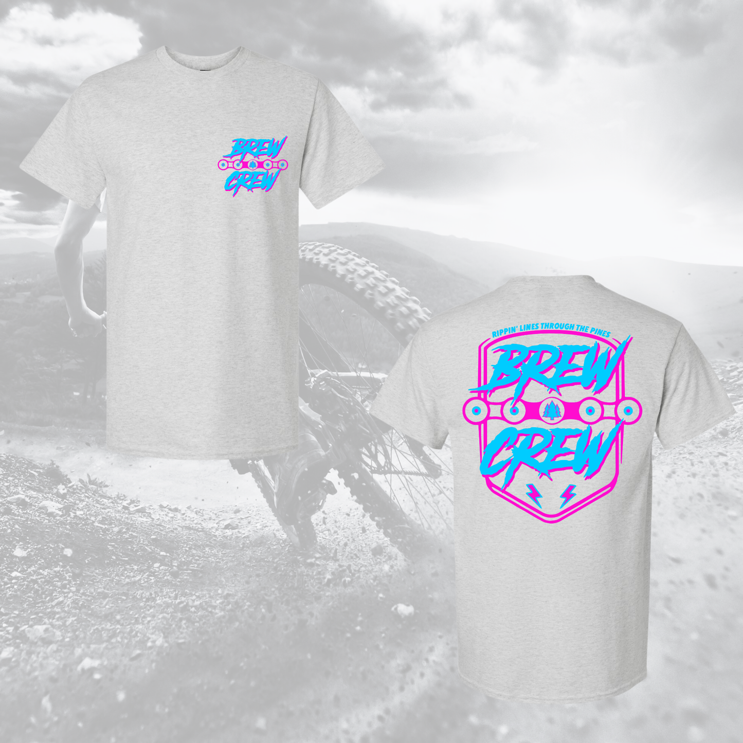 BREW CREW: Pink /Blue