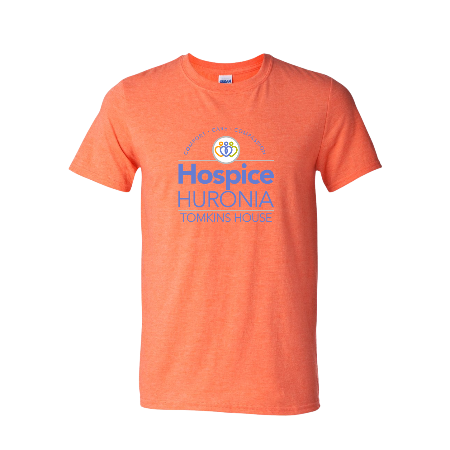 Hospice Huronia T-Shirt - Unisex Fit - Large Centre Logo