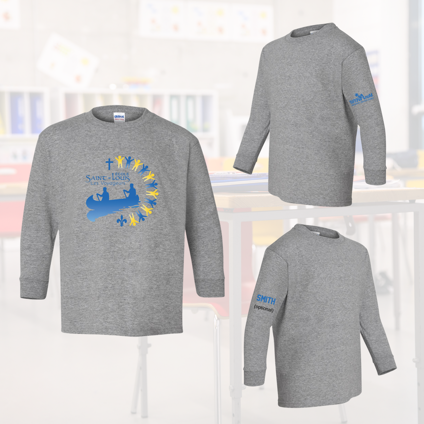 Saint- Louis Long Sleeve T- Shirt