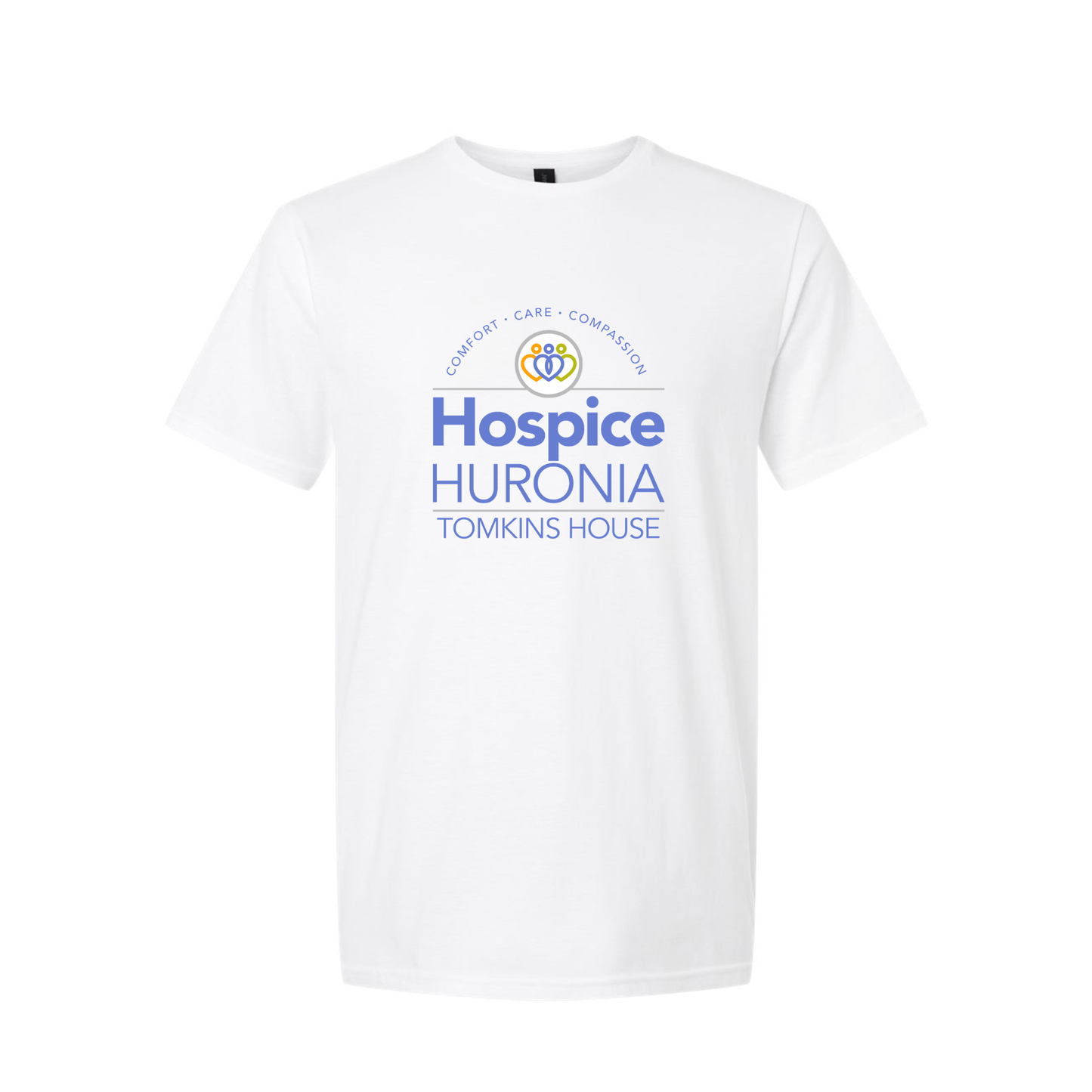 Hospice Huronia T-Shirt - Unisex Fit - Large Centre Logo