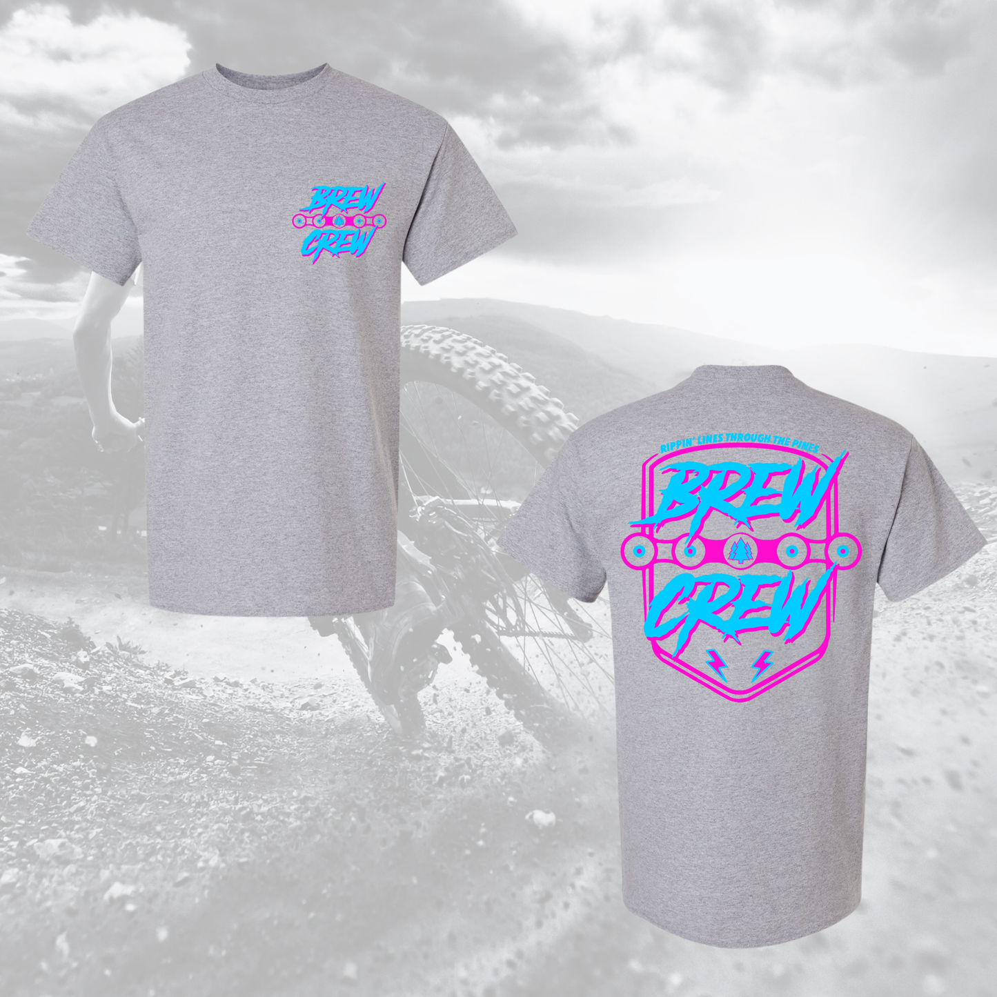 BREW CREW: Pink /Blue