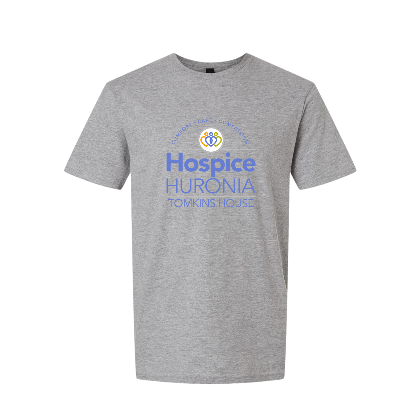 Hospice Huronia T-Shirt - Unisex Fit - Large Centre Logo