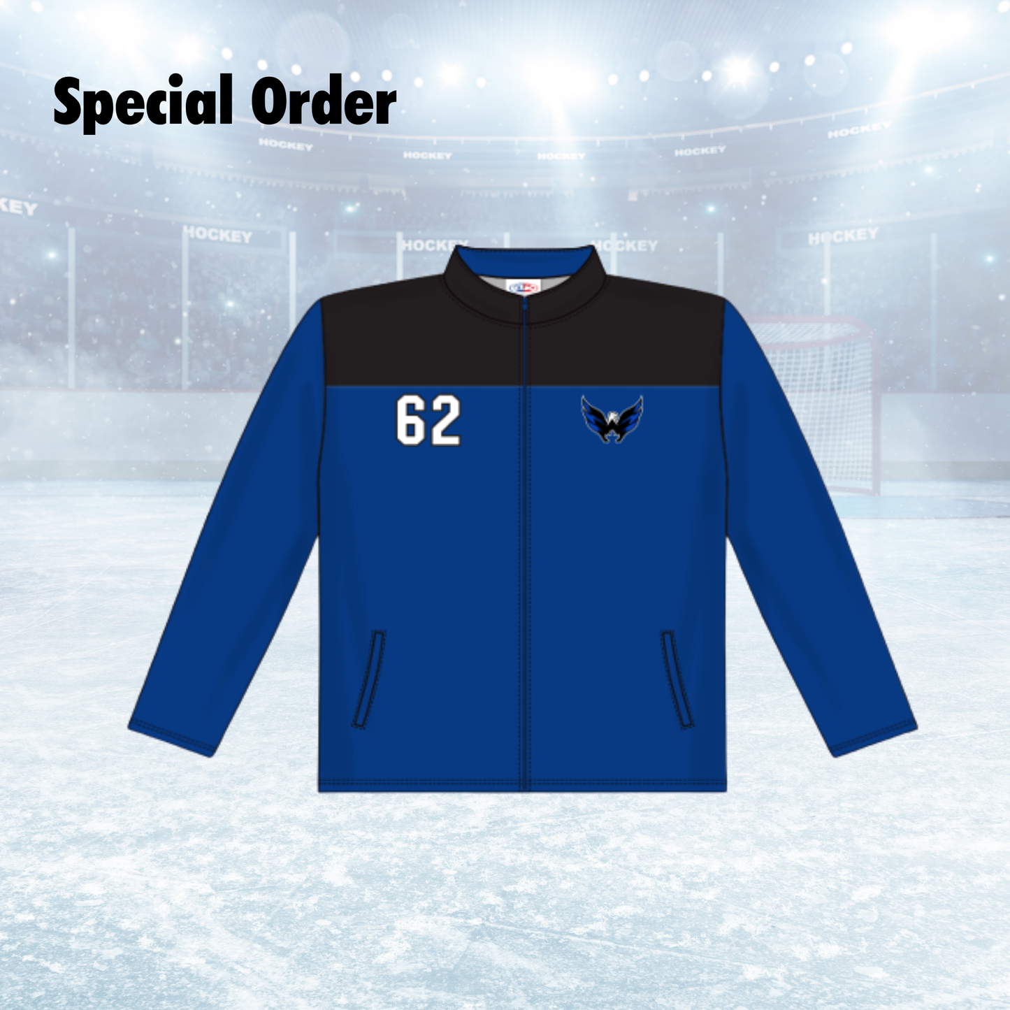 2026 North Simcoe capitals Track Jacket - Blue