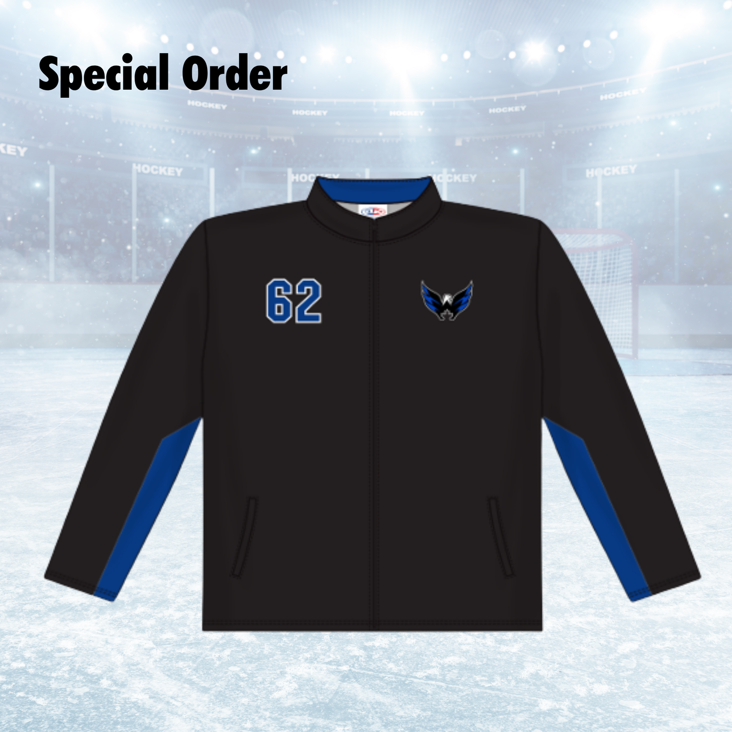 2026 North Simcoe capitals Track Jacket - Black