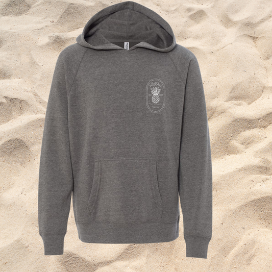 Youth Happy Pineapple Hoodie - Small Design