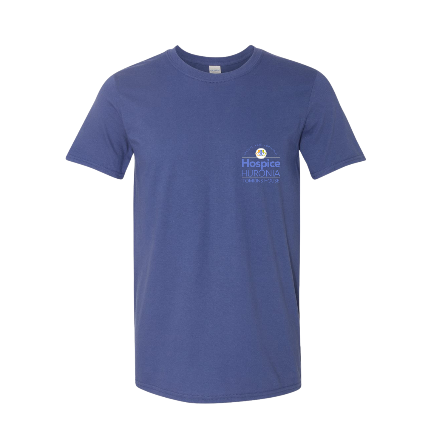Hospice Huronia T-Shirt - Unisex Fit - Small Left Chest Logo