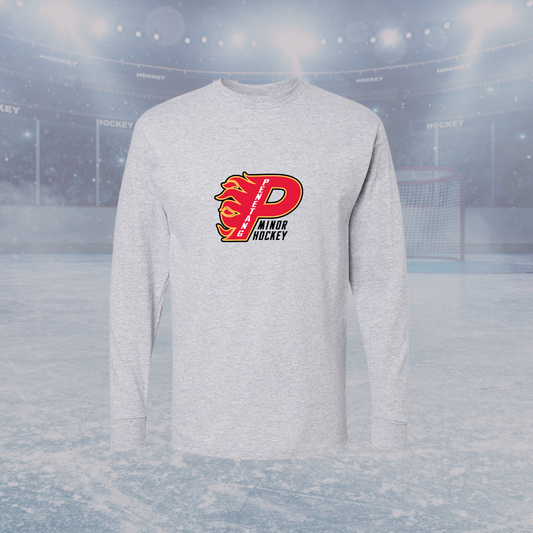 Flames Youth Long Sleeve Tee