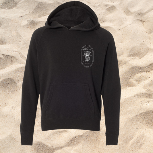 Sweat à capuche Happy Pineapple pour jeunes - Petit modèle