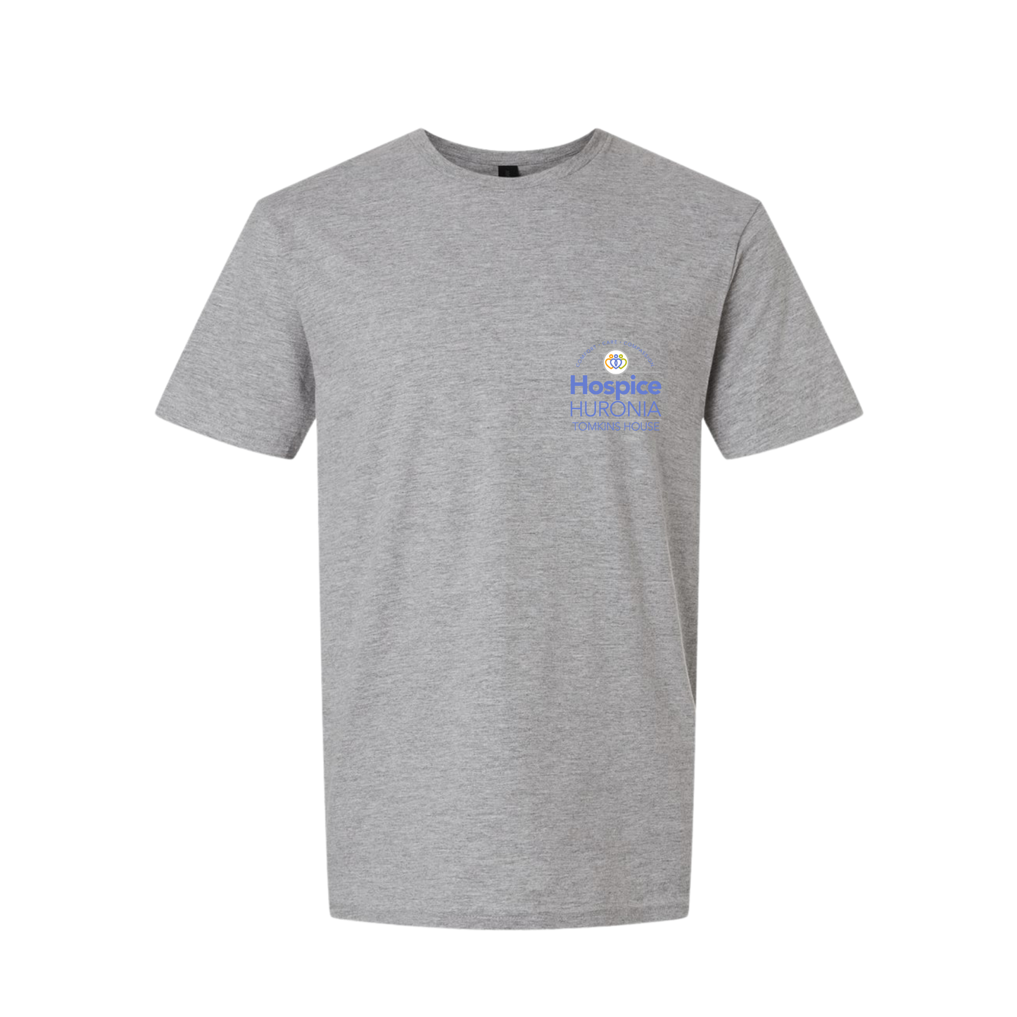 Hospice Huronia T-Shirt - Unisex Fit - Small Left Chest Logo