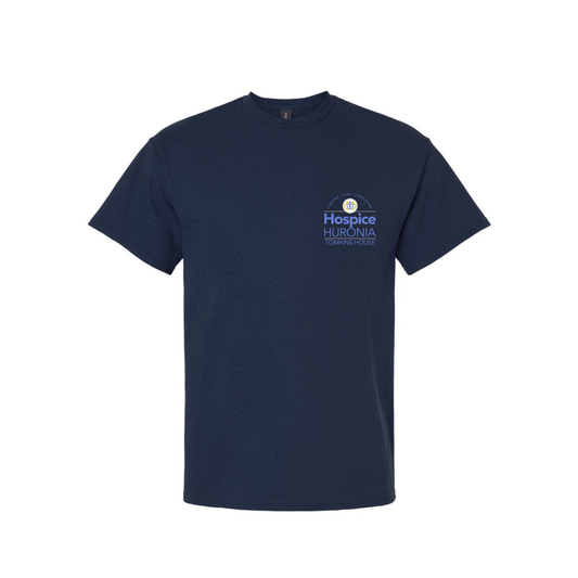 Hospice Huronia T-Shirt - Unisex Fit - Small Left Chest Logo