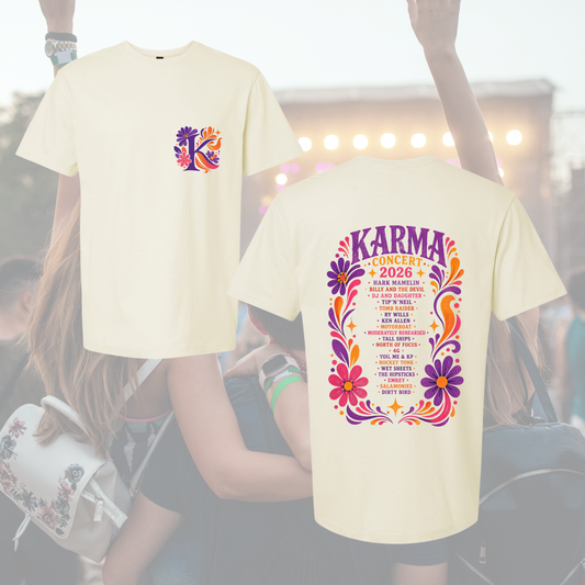 PREORDER: 2026 Edition Karma Tee - Adult (Natural)