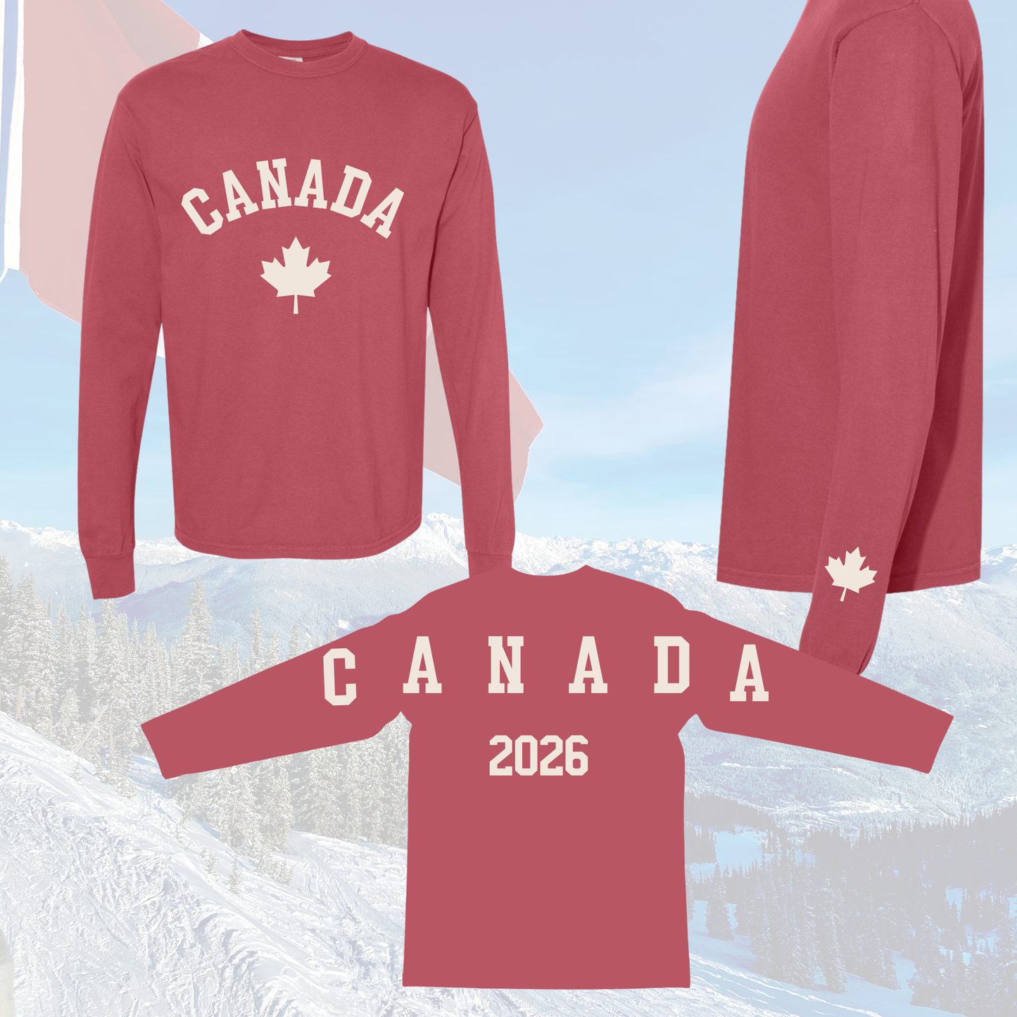 🇨🇦 CANADA Long Sleeve
