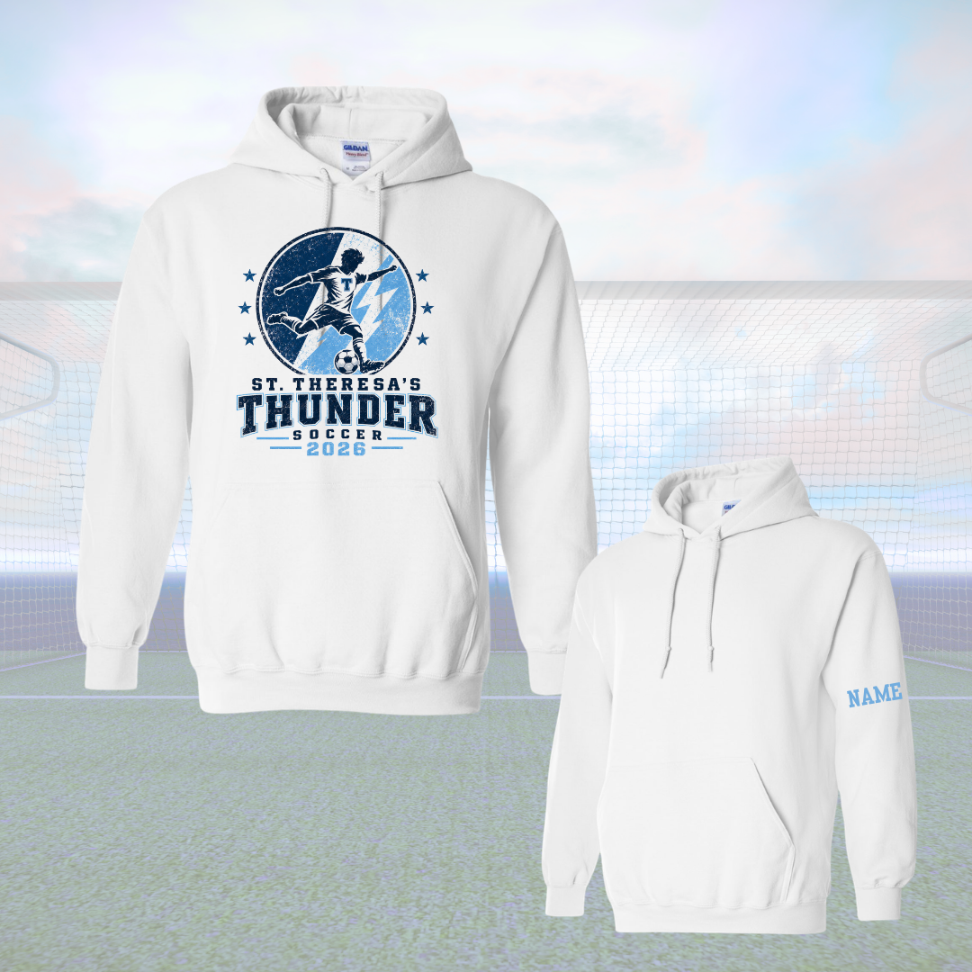St T's Soccer Hoodie - Player