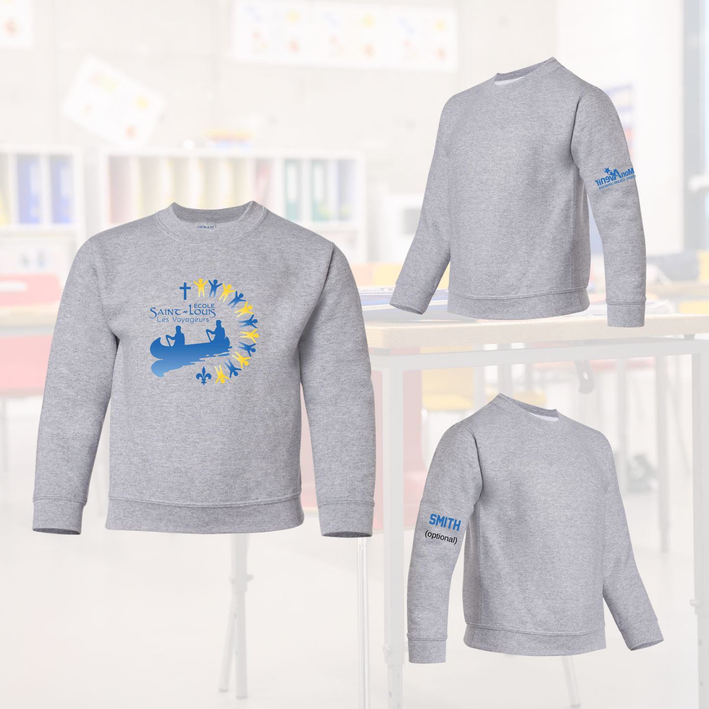 Saint- Louis Crew Neck Sweater