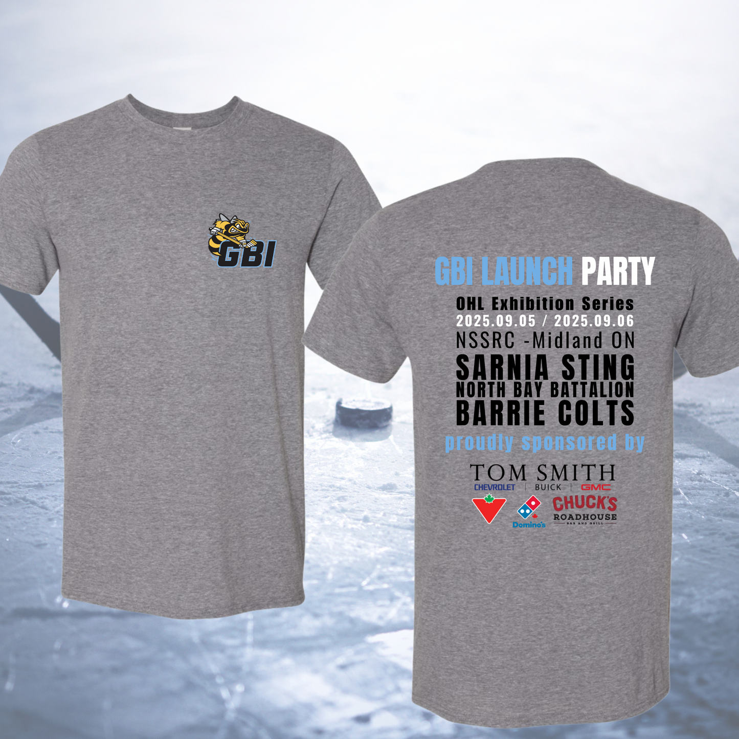 GBI: Exclusive Launch Party Tee - Limited