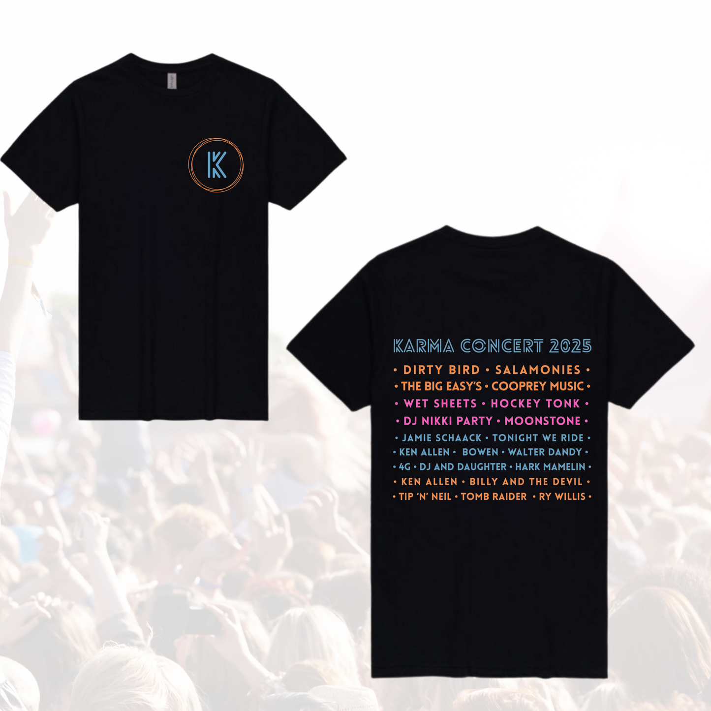 PREODER: 2025 Edition Karma Tee - Adult (Black)