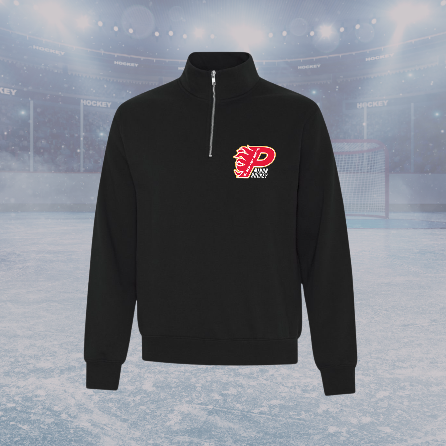 Flames Adult 1/4 Zip