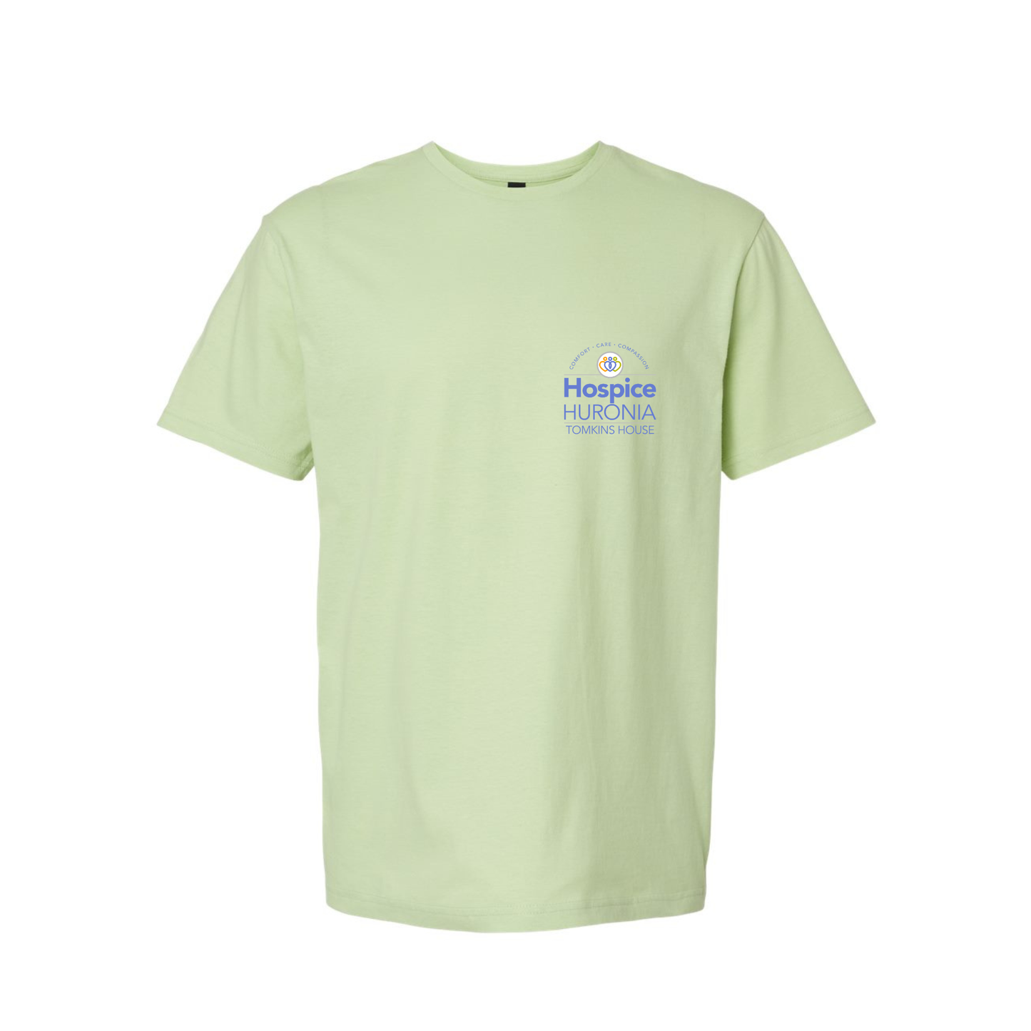 Hospice Huronia T-Shirt - Unisex Fit - Small Left Chest Logo