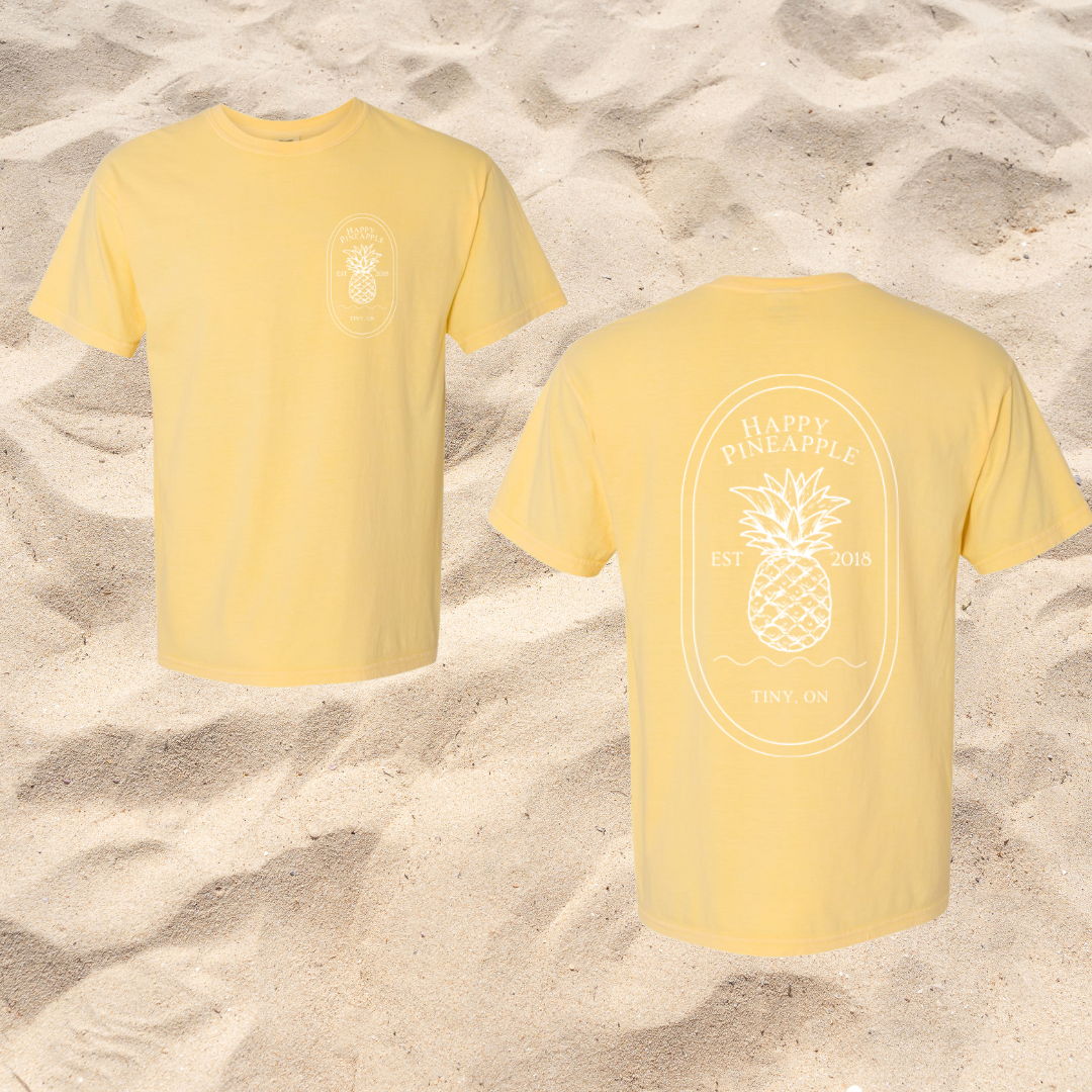 Happy Pineapple Oversized Tee