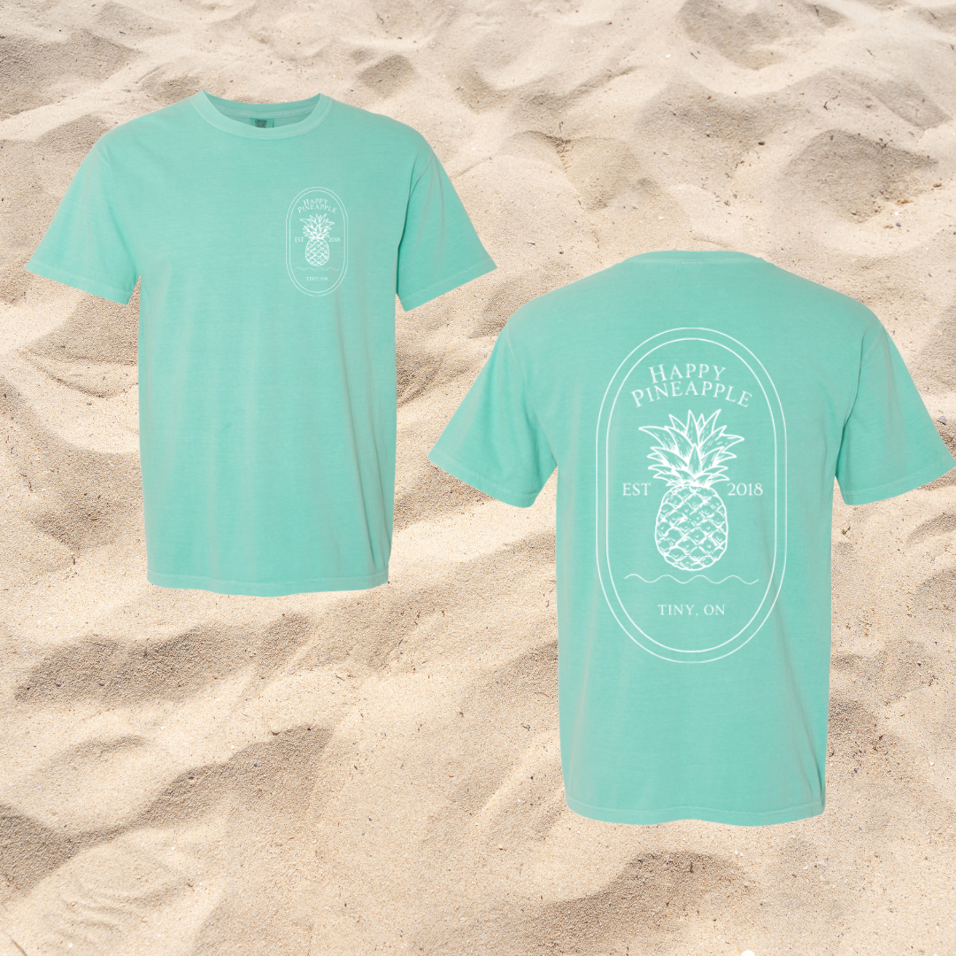 Happy Pineapple Oversized Tee