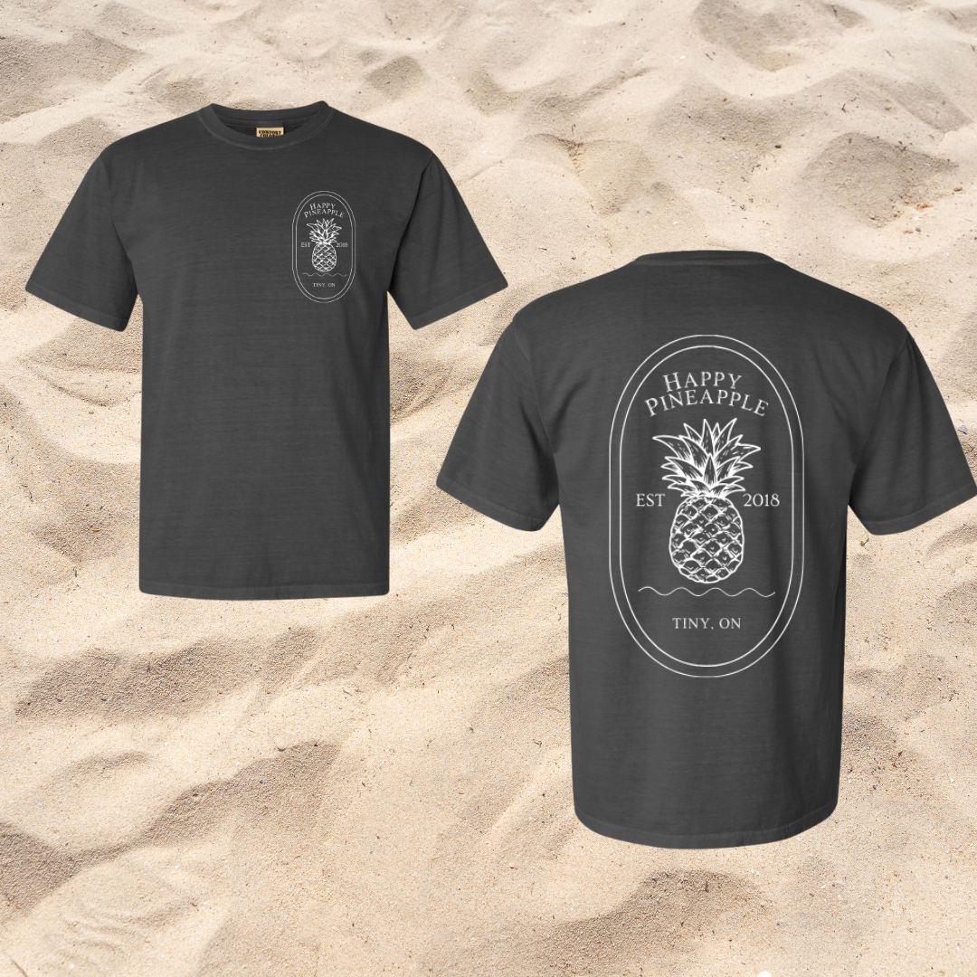 Happy Pineapple Oversized Tee