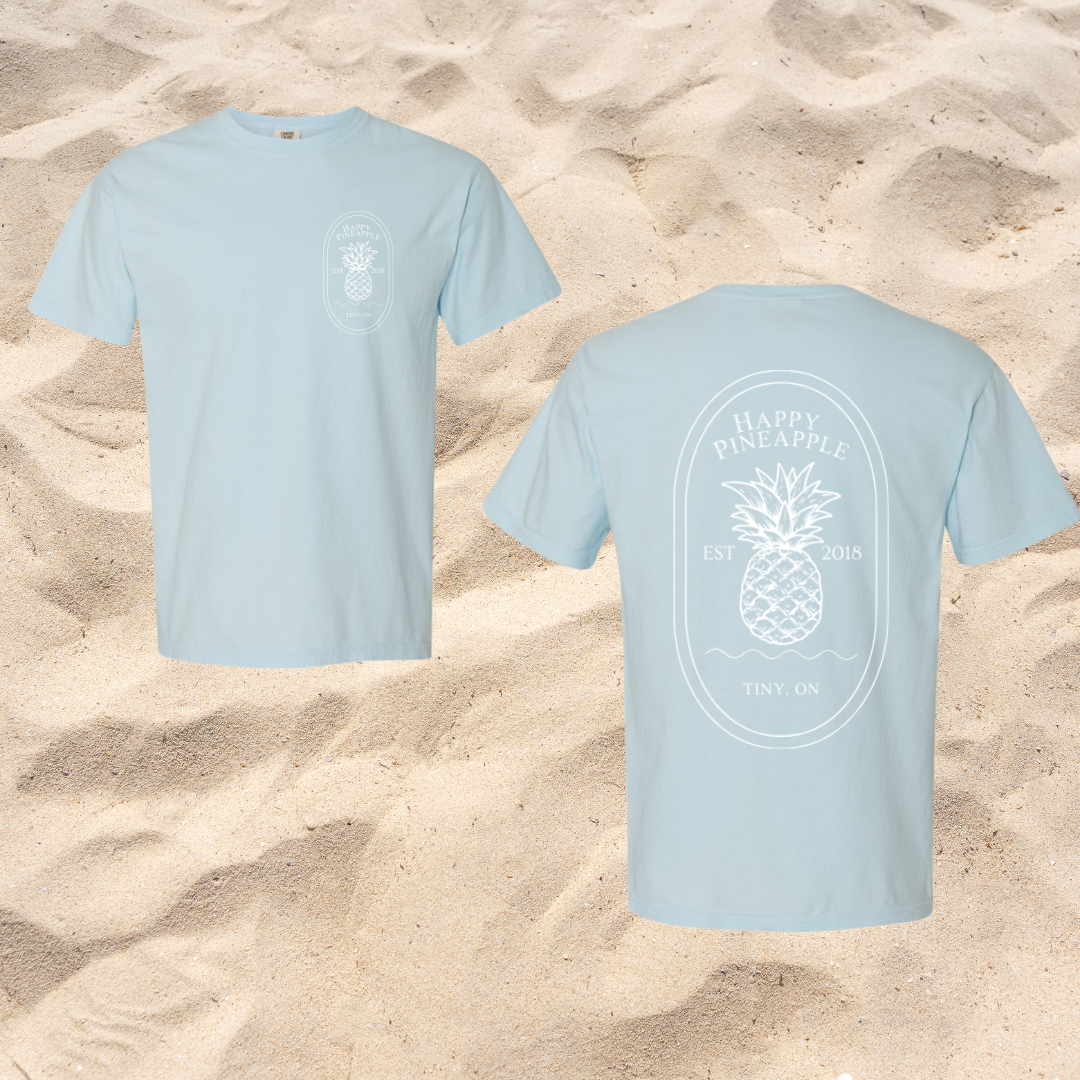 Happy Pineapple Oversized Tee