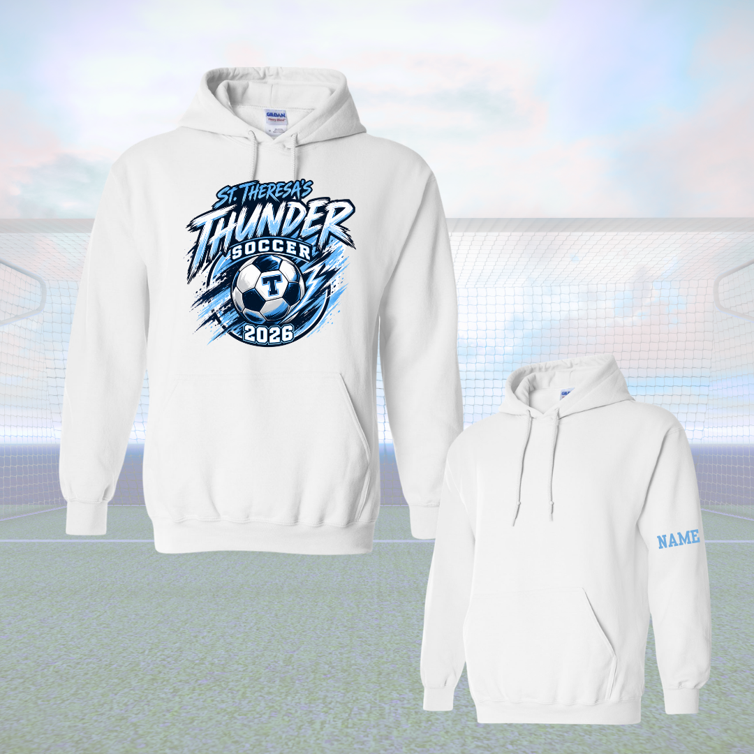 St T's Soccer Hoodie - Ball