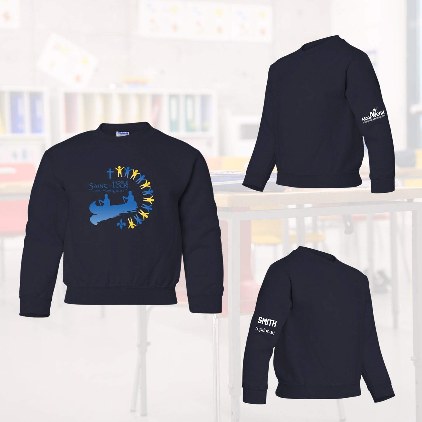 Saint- Louis Crew Neck Sweater