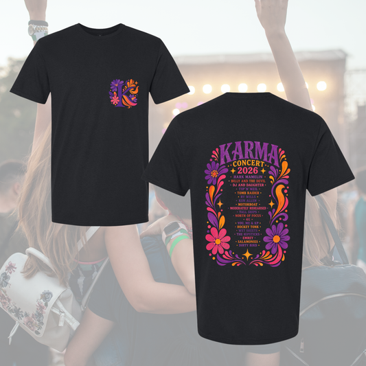 PREORDER: 2026 Edition Karma Tee - Adult (Black)