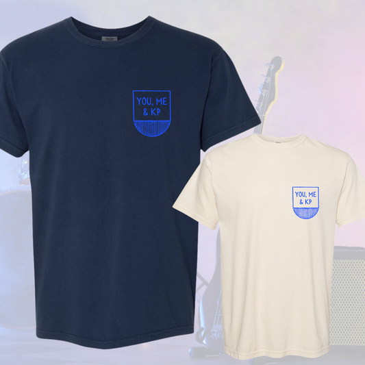 You, Me and KP Band Tee: Crest Logo