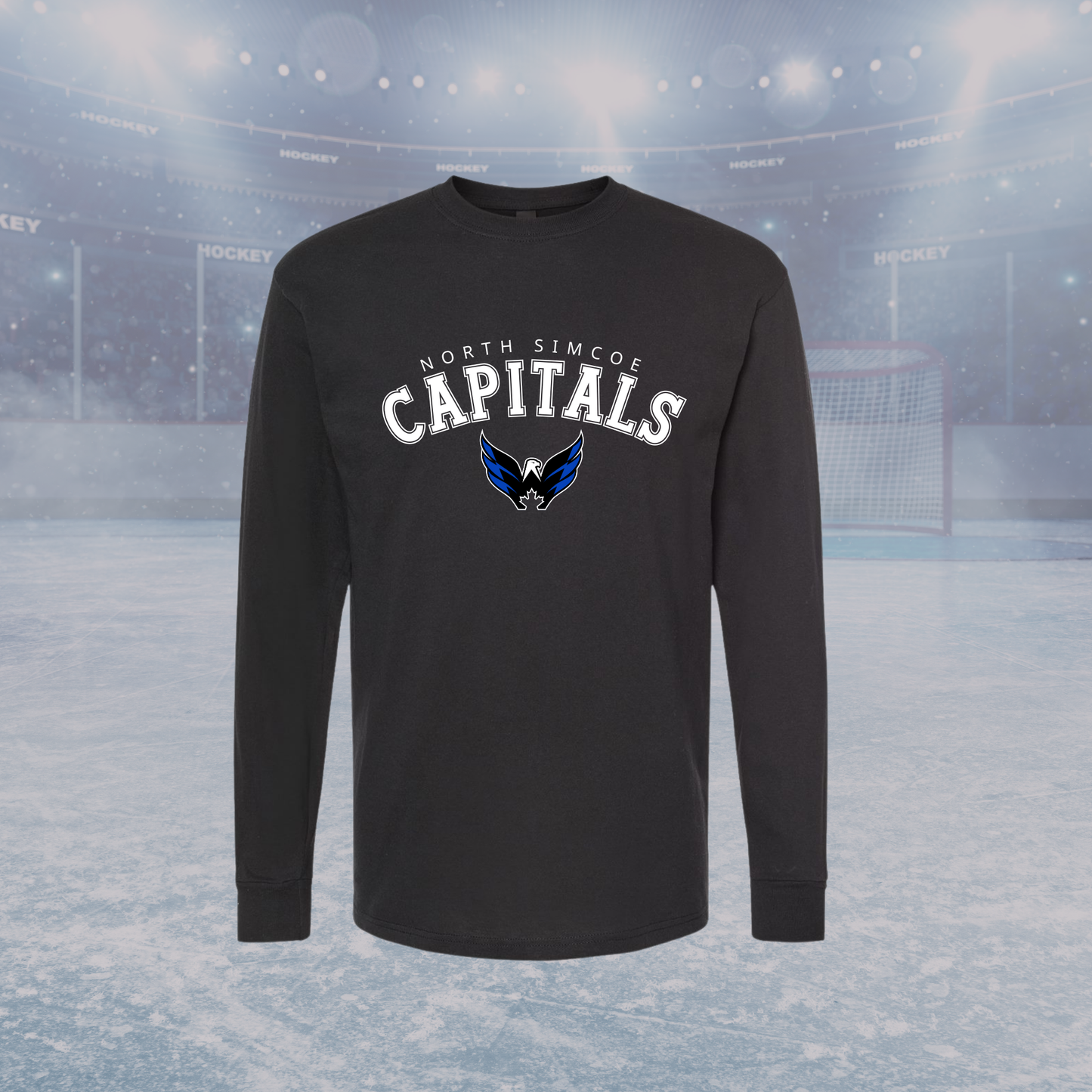 Capitals Long Sleeve Tee Adult