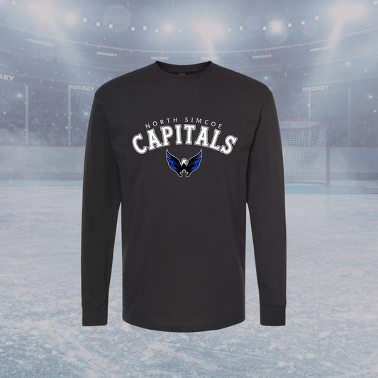 Capitals Long Sleeve Tee Adult