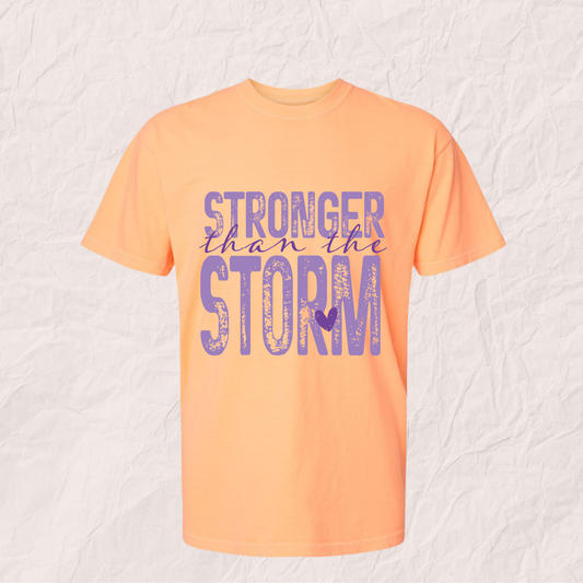 Wrapped in Colour Fundraiser Tee: Stronger than the Storm